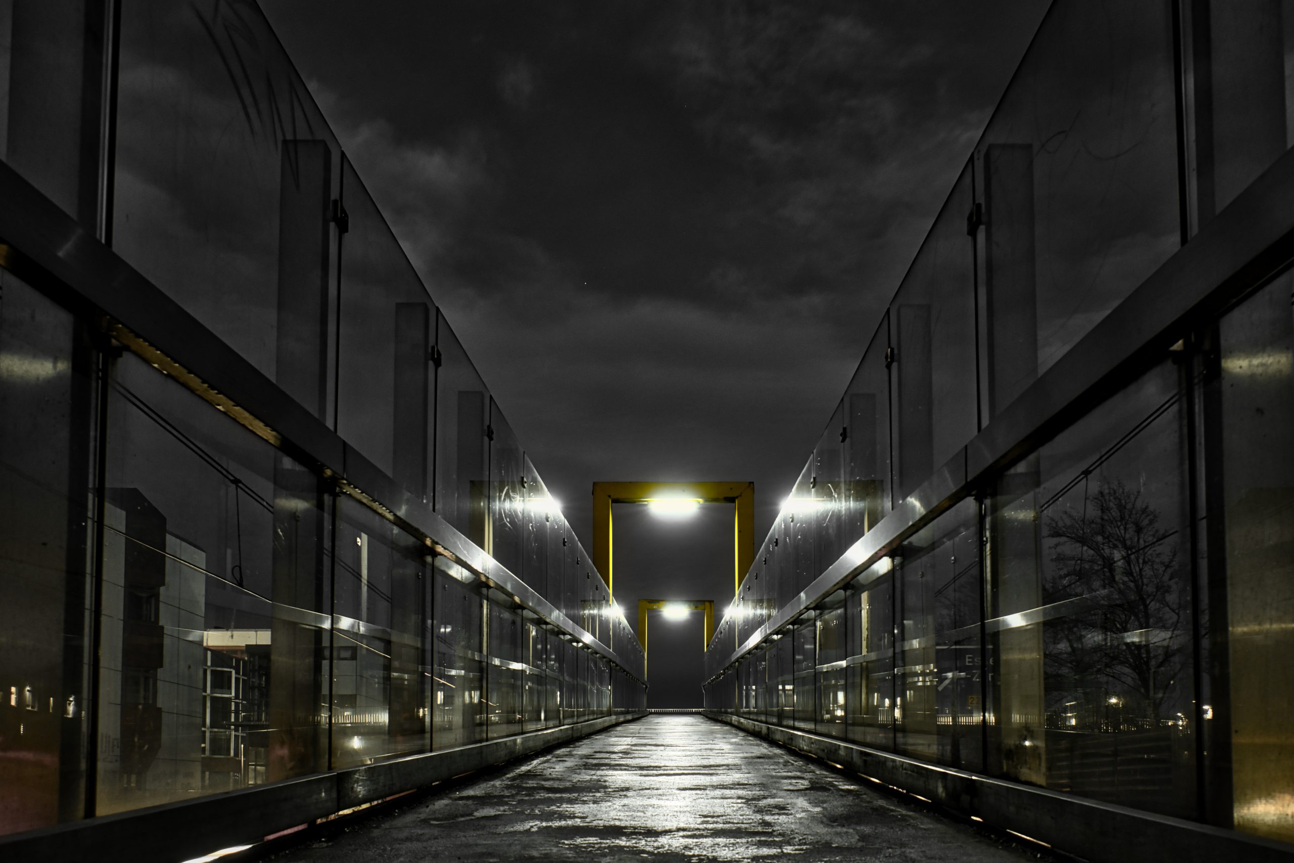 Perspektiven bei Nacht